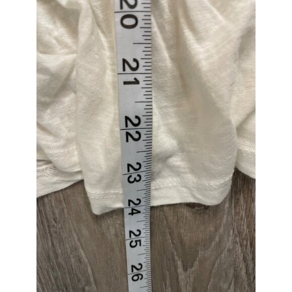 Lucky Brand Embroidered Flutter Sleeve Bohemian Tunic Top Sz XS - Picture 9 of 9